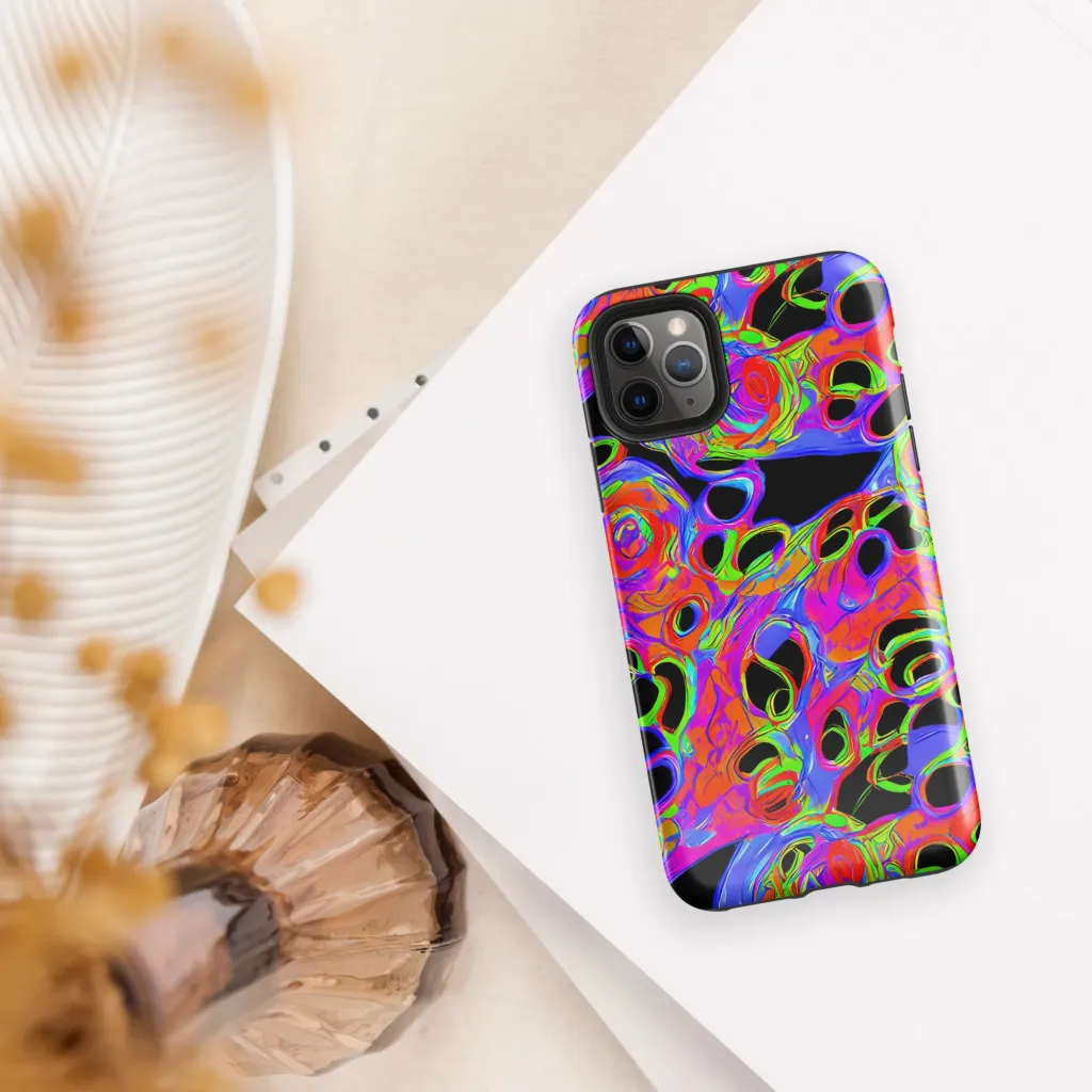 Luminous Abyss on Tough Case for iPhone® — Front