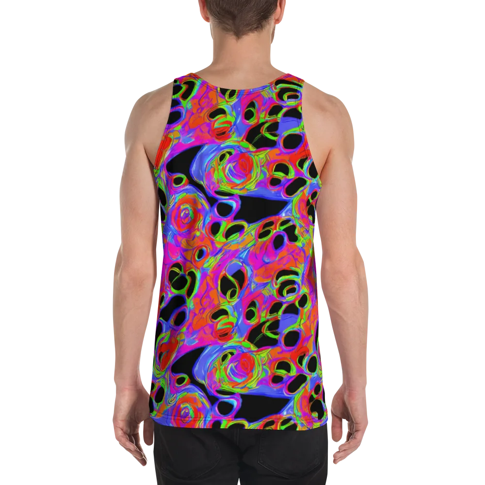 Luminous Abyss on Men's Tank Top — Back