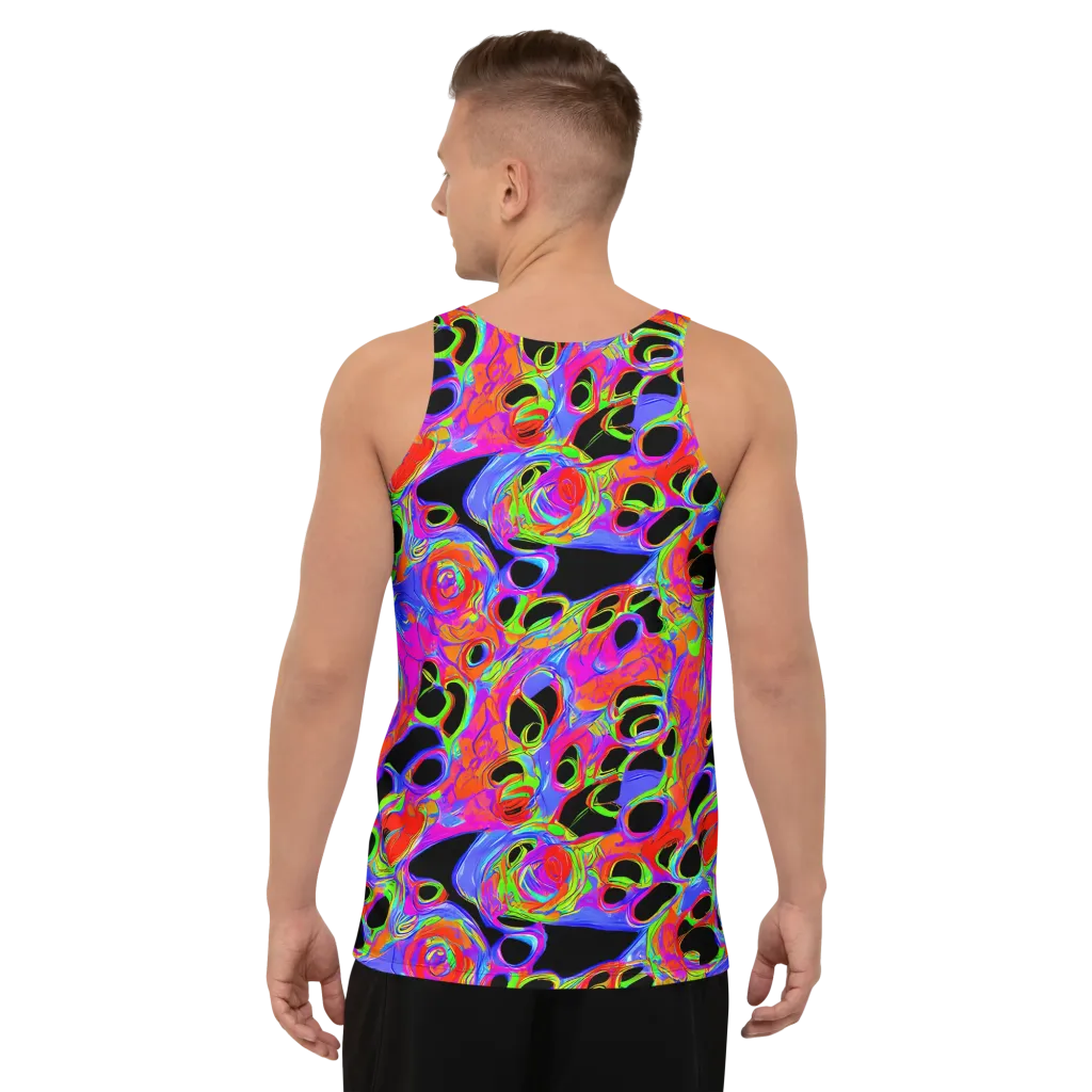 Luminous Abyss on Men's Tank Top — Back
