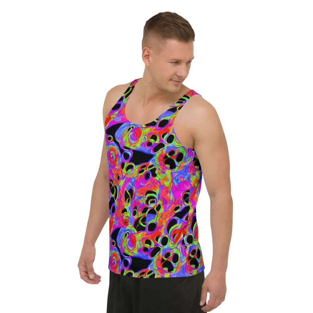 Luminous Abyss on Men's Tank Top — Left Front