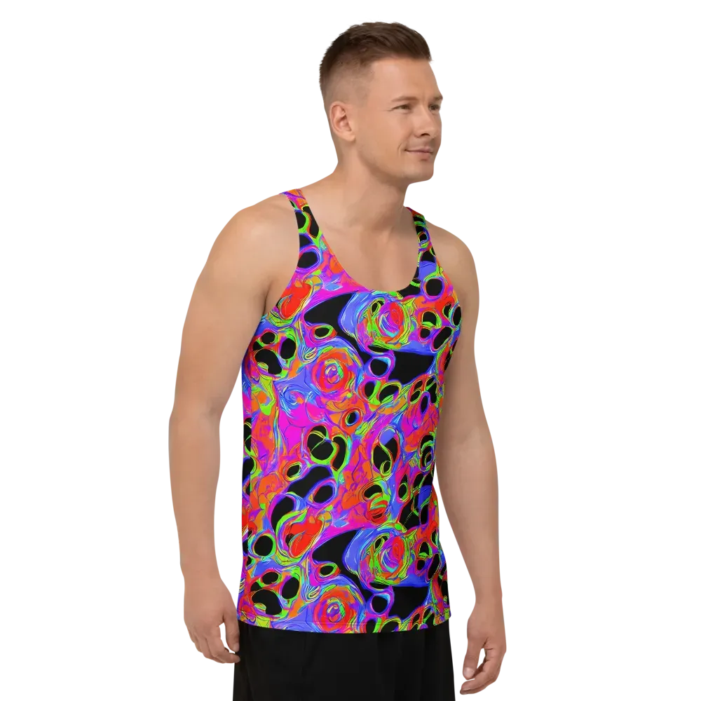 Luminous Abyss on Men's Tank Top — Right Front