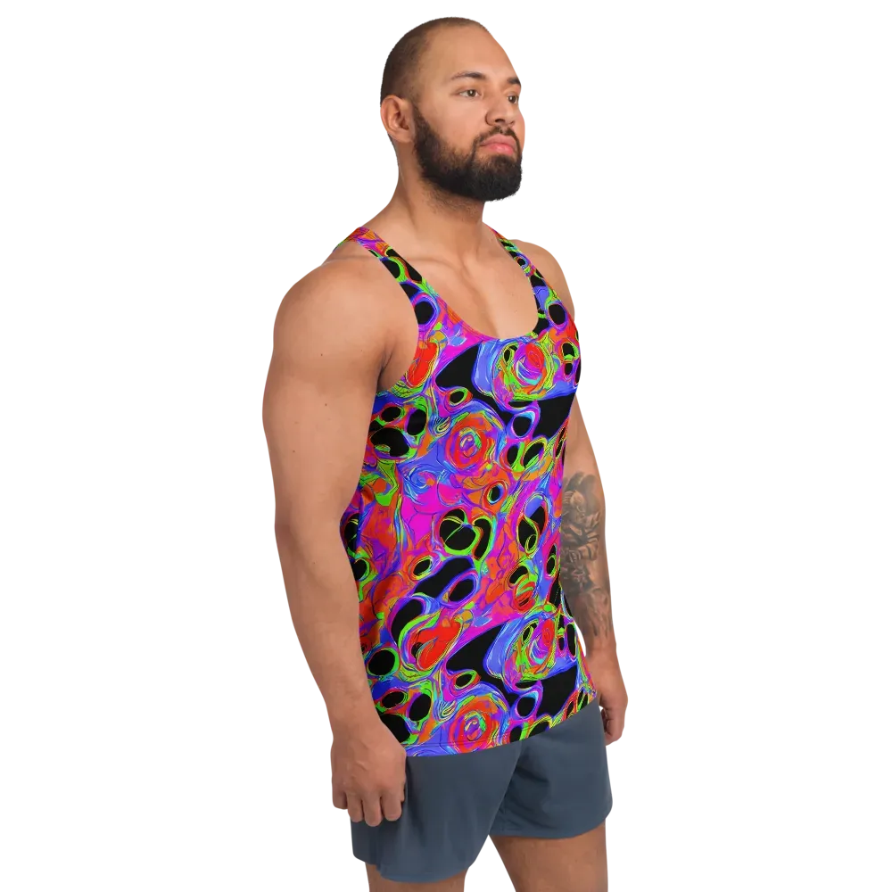 Luminous Abyss on Men's Tank Top — Right Front