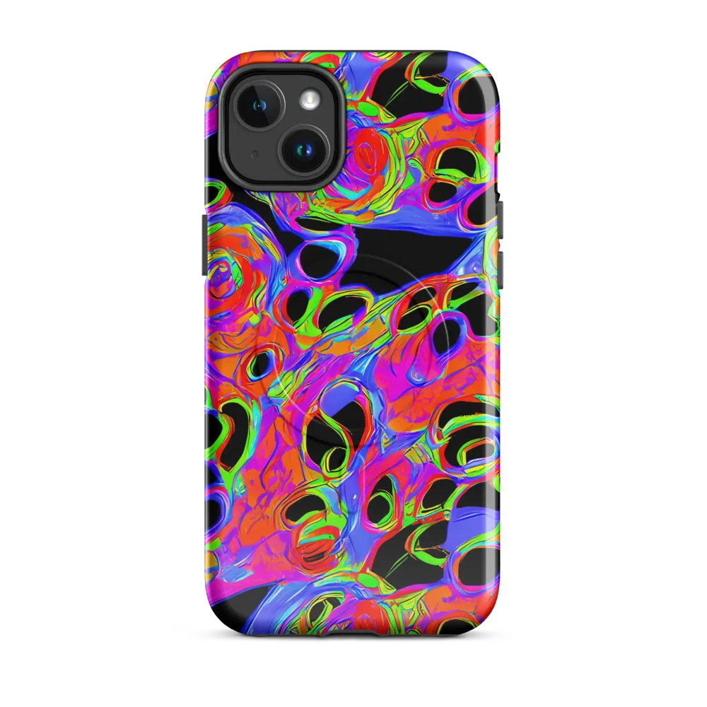 Luminous Abyss on MagSafe Tough Case for iPhone® — Front