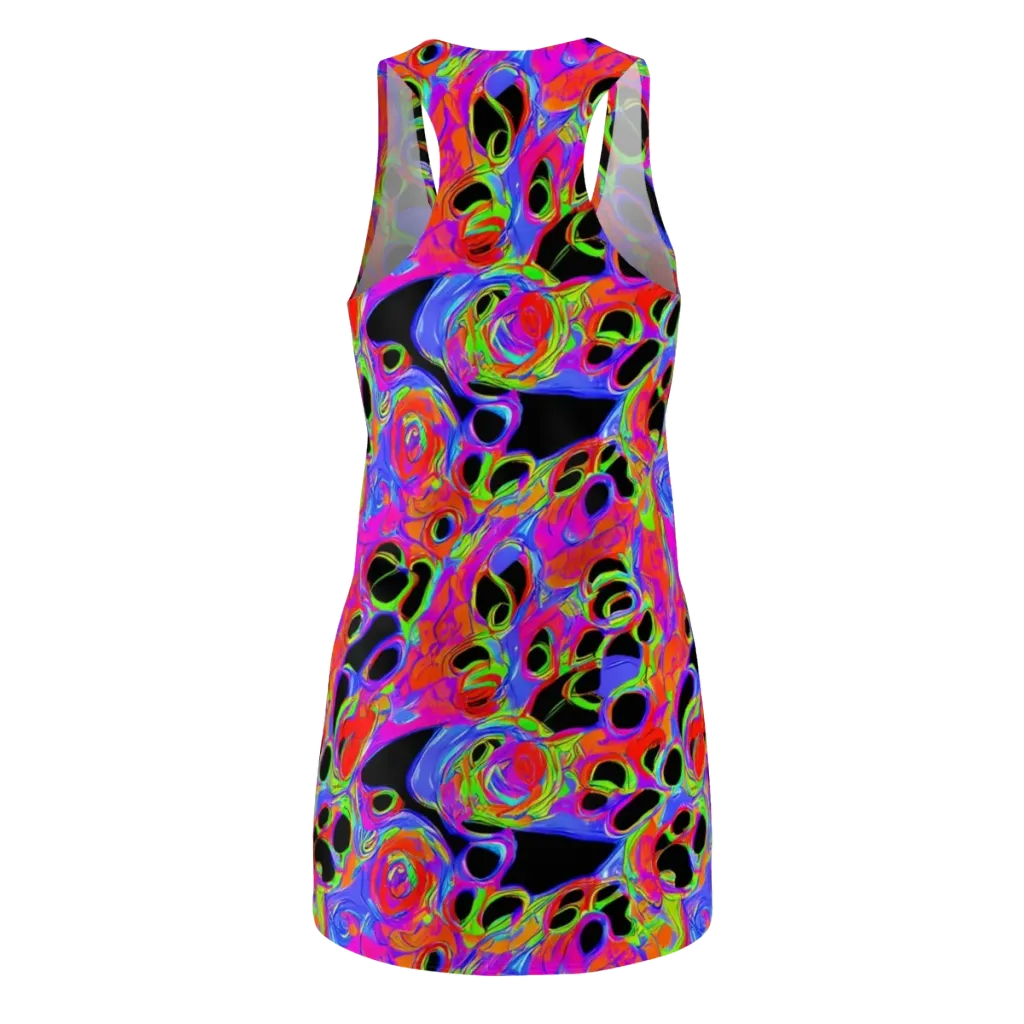 Luminous Abyss on Racerback Dress — Back