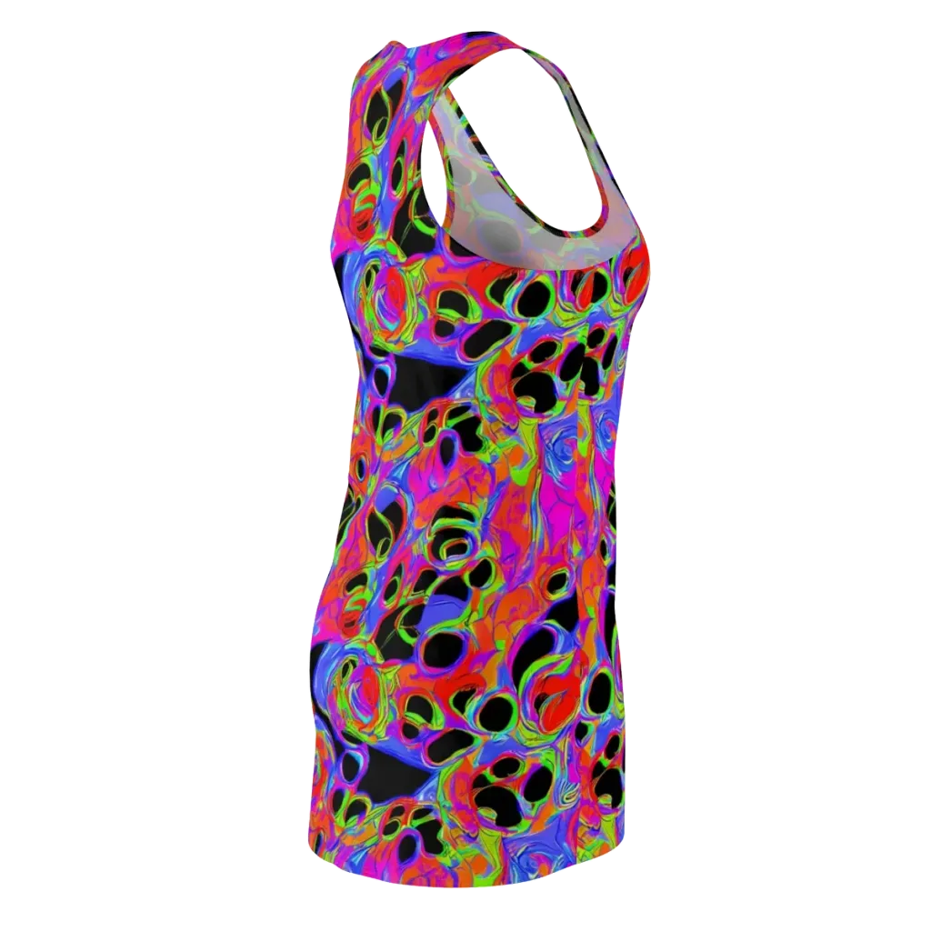 Luminous Abyss on Racerback Dress — Back Side
