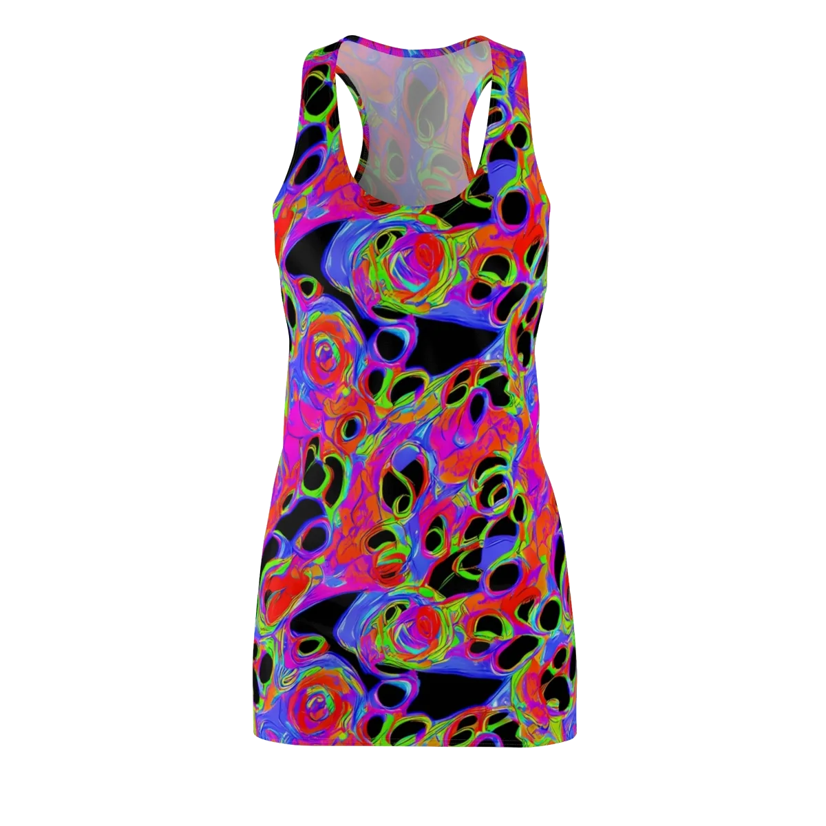 Luminous Abyss on Racerback Dress — Front