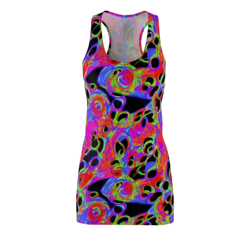 Luminous Abyss on a Racerback Dress