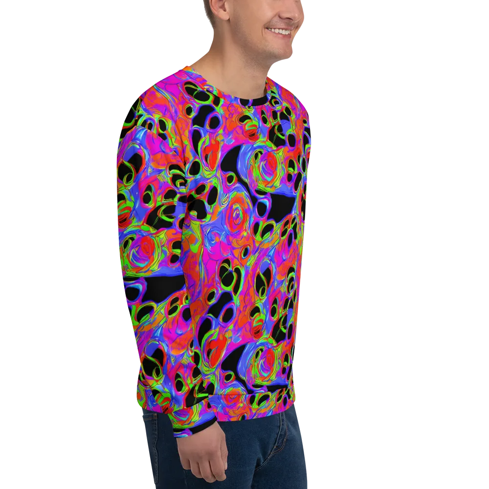 Luminous Abyss on Sweatshirt — Right Front