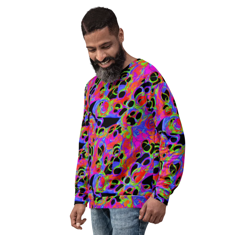 Luminous Abyss on Sweatshirt — Left Front