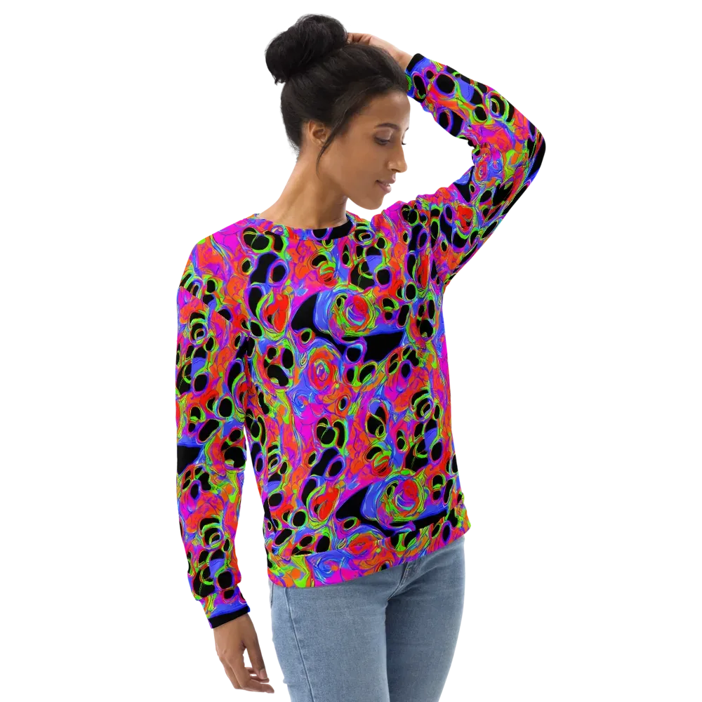 Luminous Abyss on Sweatshirt — Right Front
