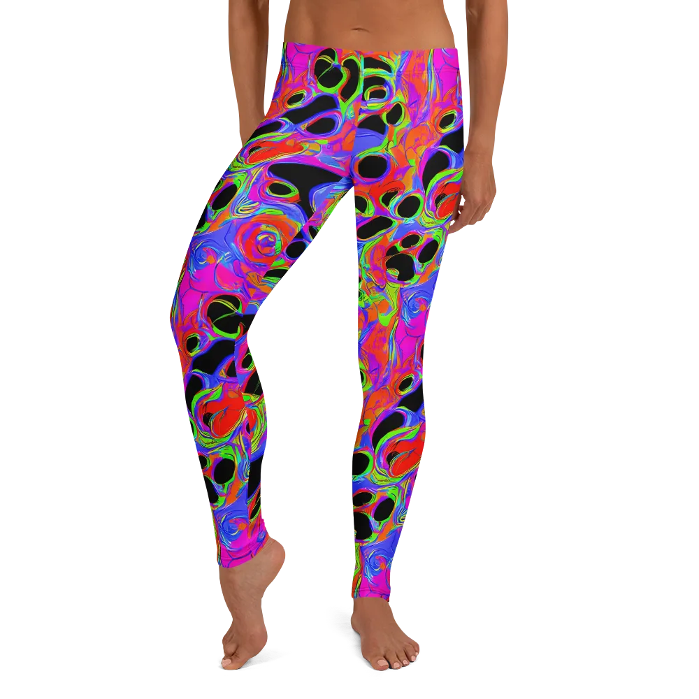 Luminous Abyss on Leggings — Front
