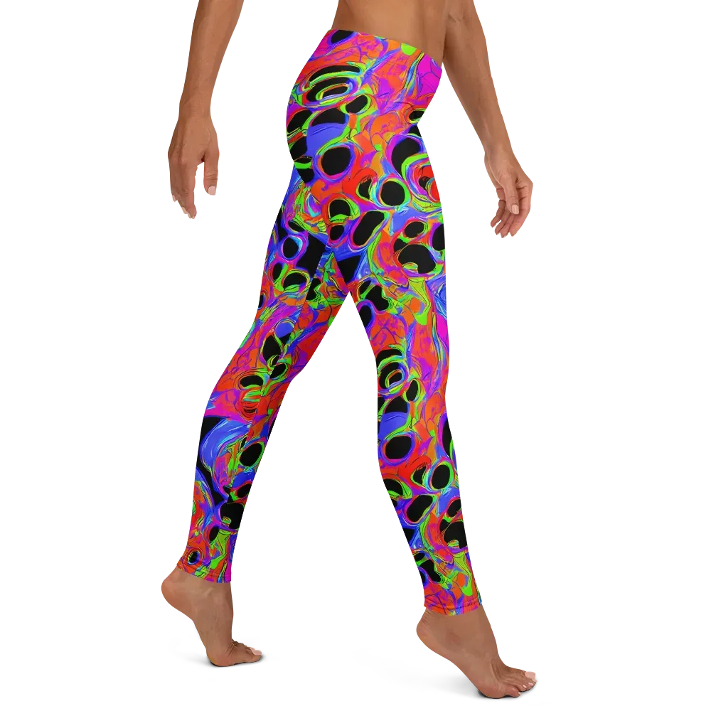 Luminous Abyss on Leggings — Right