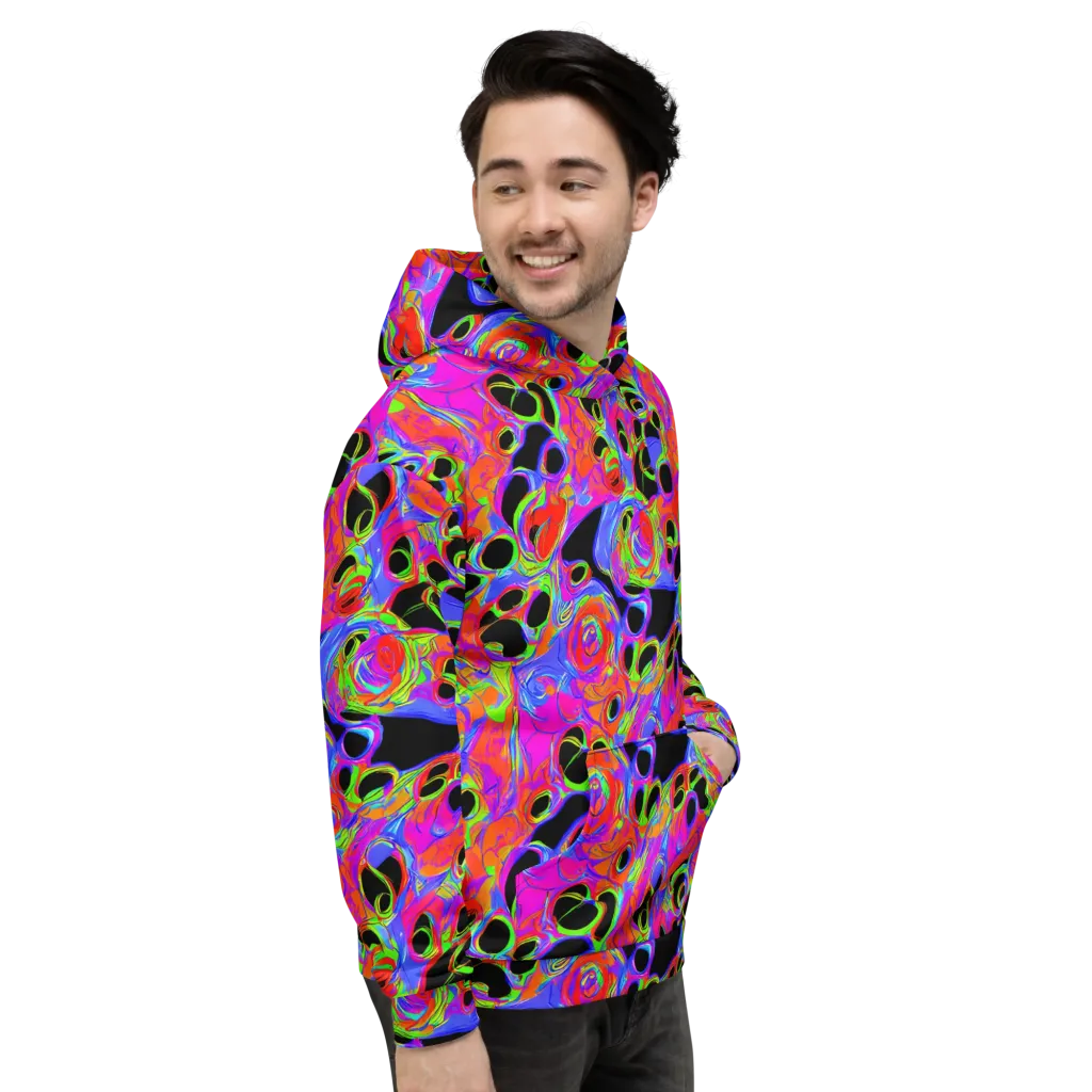 Luminous Abyss on Hoodie — Right