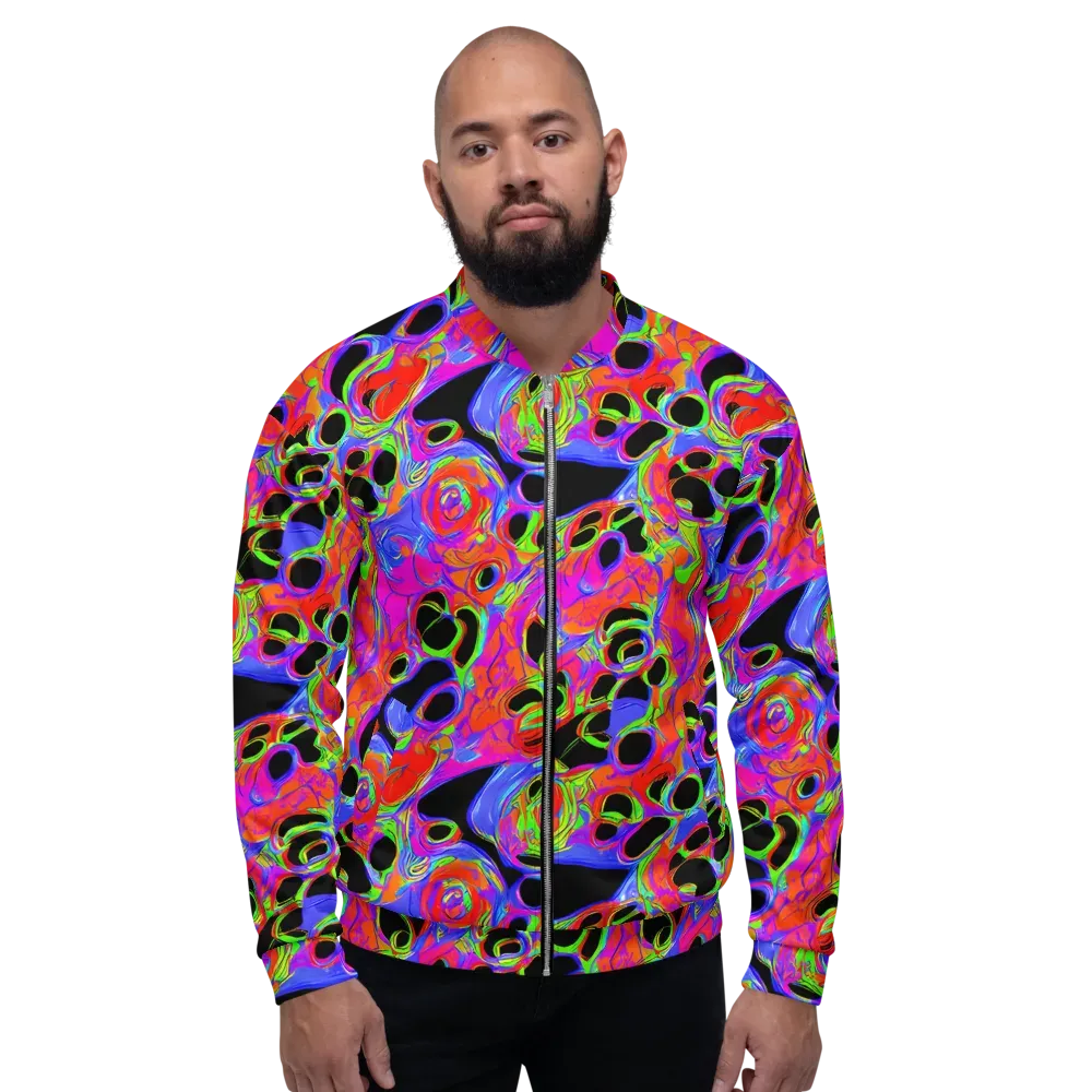 Luminous Abyss on Bomber Jacket — Front