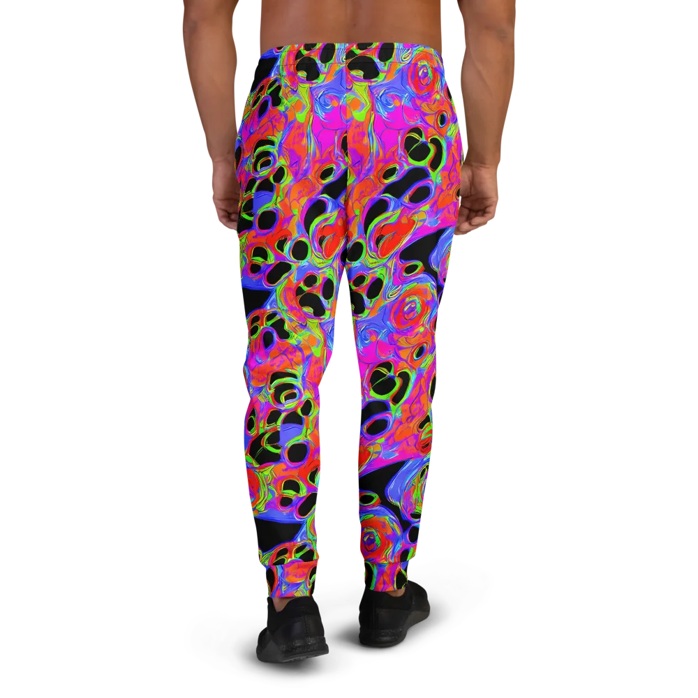 Luminous Abyss on Men's Joggers — Back