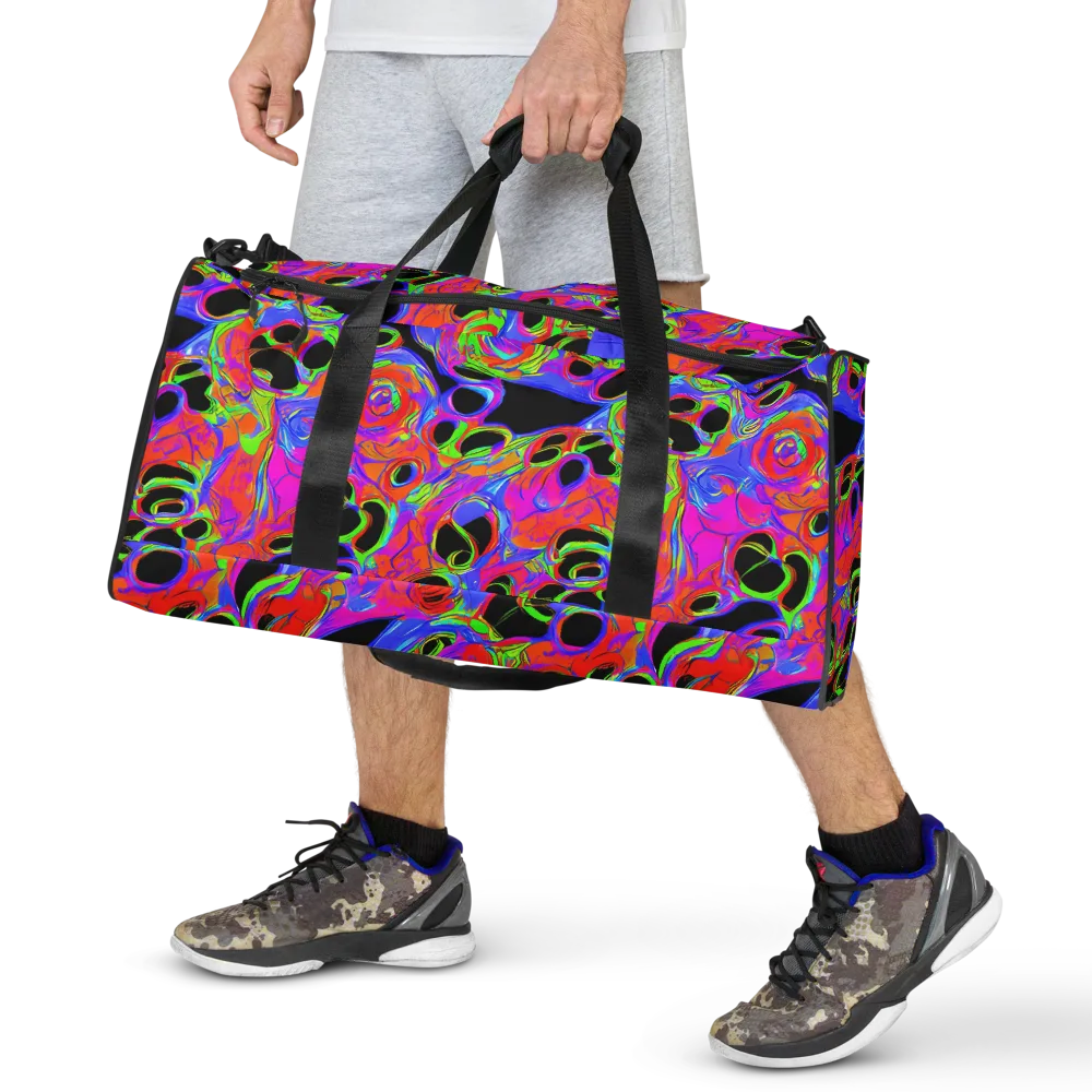 Luminous Abyss on Duffle Bag — Front