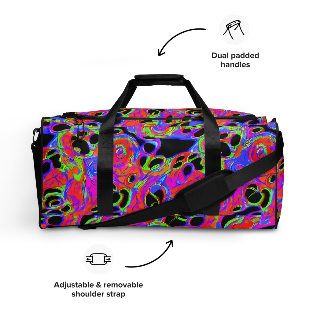 Luminous Abyss on Duffle Bag — Front