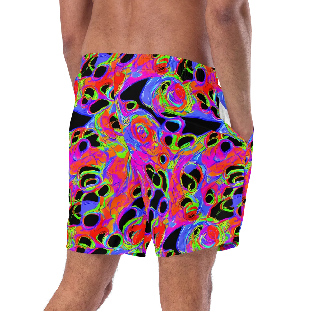 Luminous Abyss on Swim Trunks — Right Back