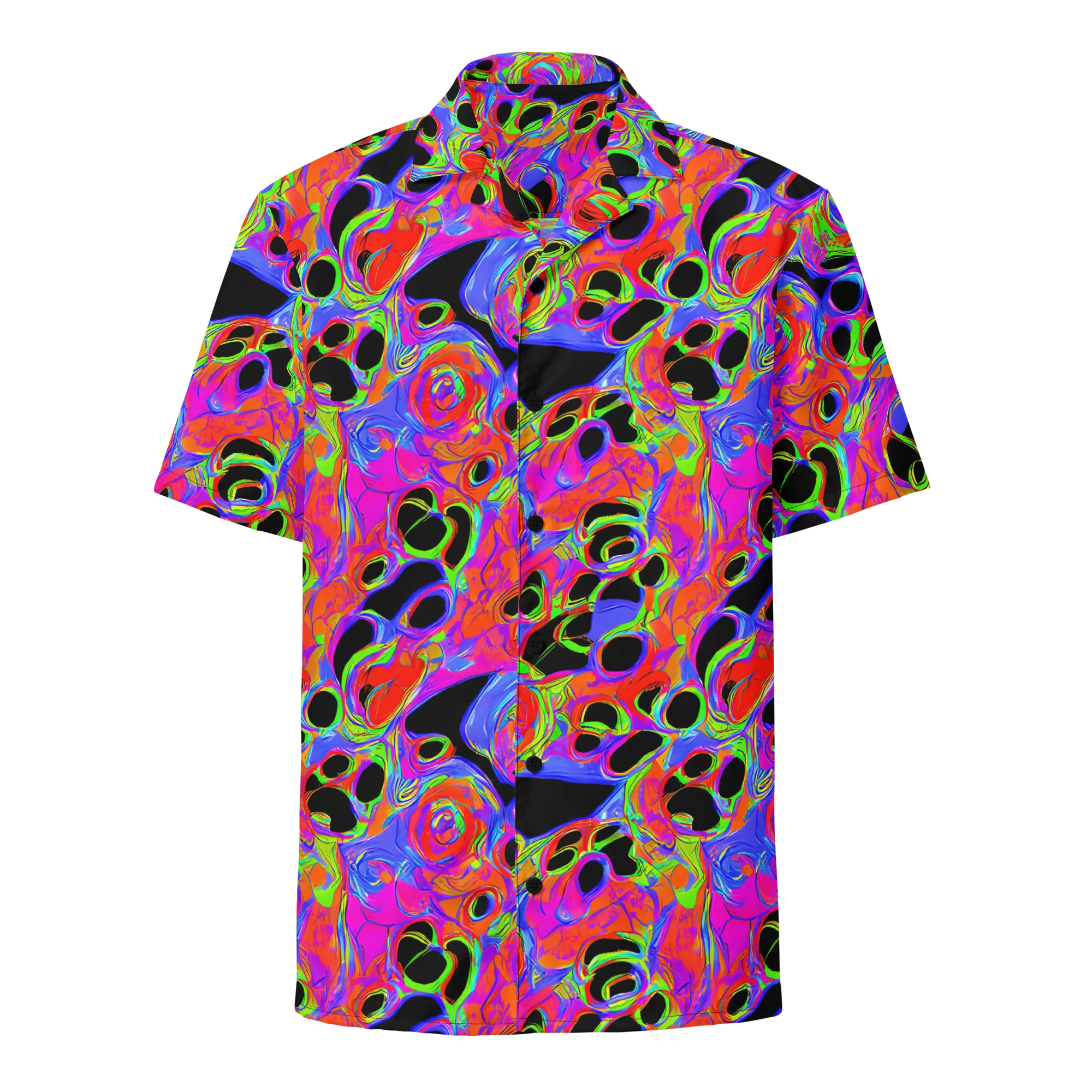 Luminous Abyss on Button Shirt — Front