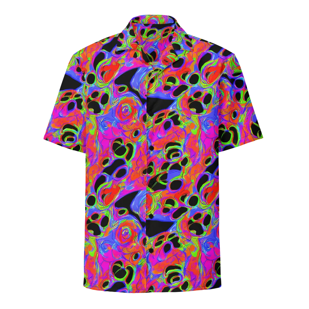 Luminous Abyss on Button Shirt — Front