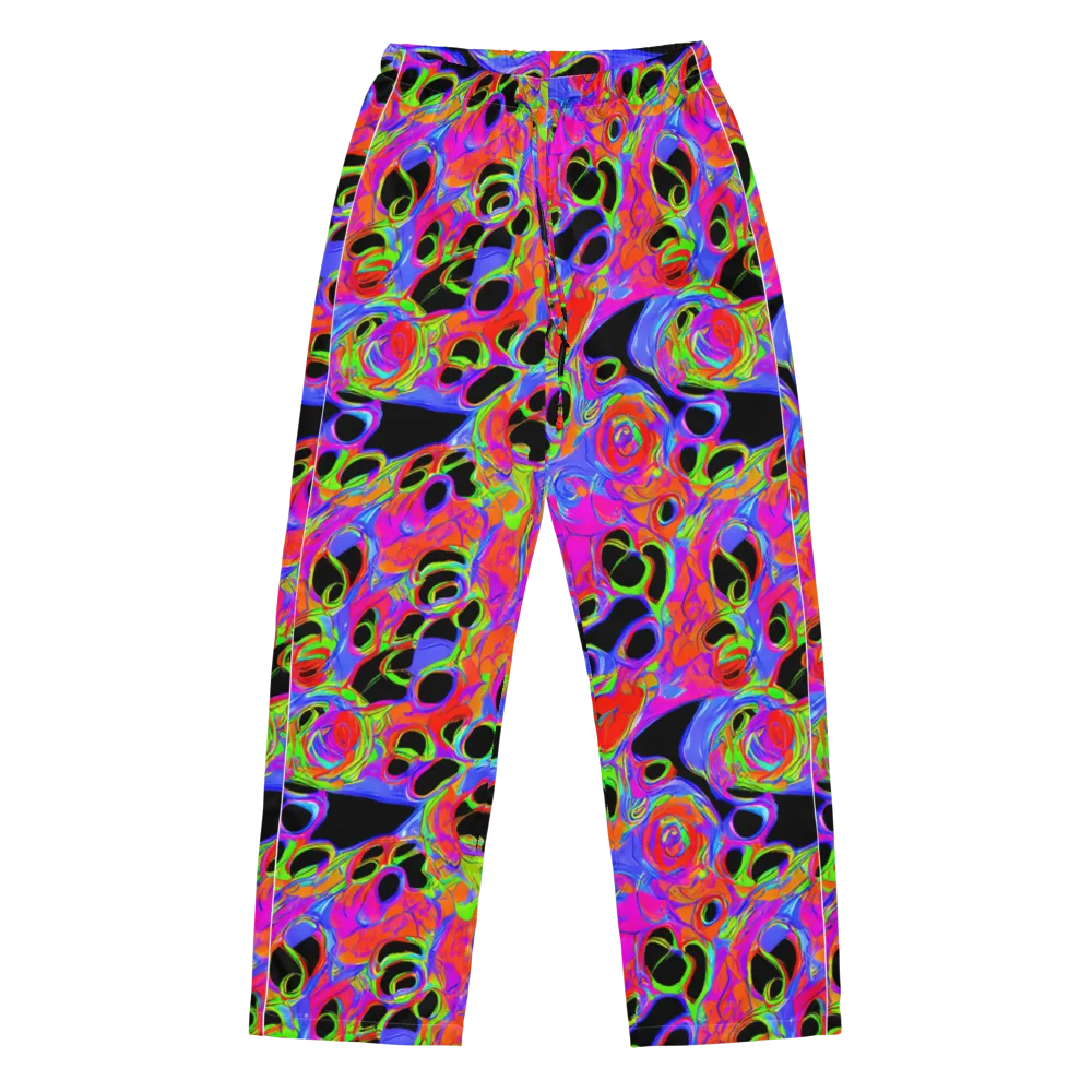 Luminous Abyss on Women's Pajama Pants — Front