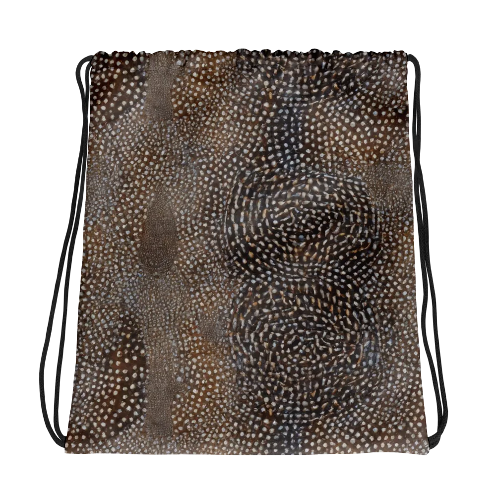Cocoa Constellation on Drawstring Bag — Photo