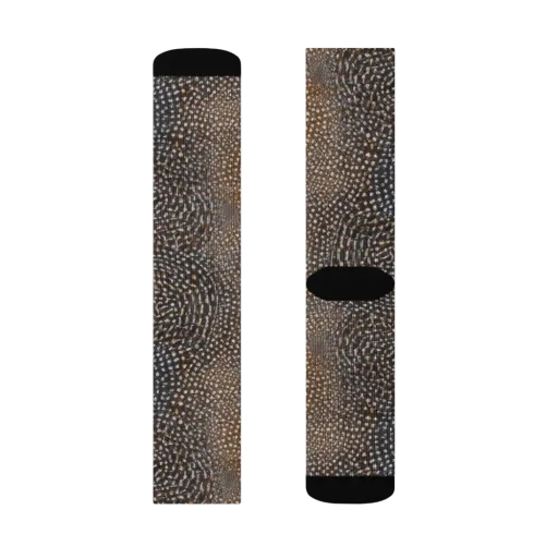 Cocoa Constellation on a Socks