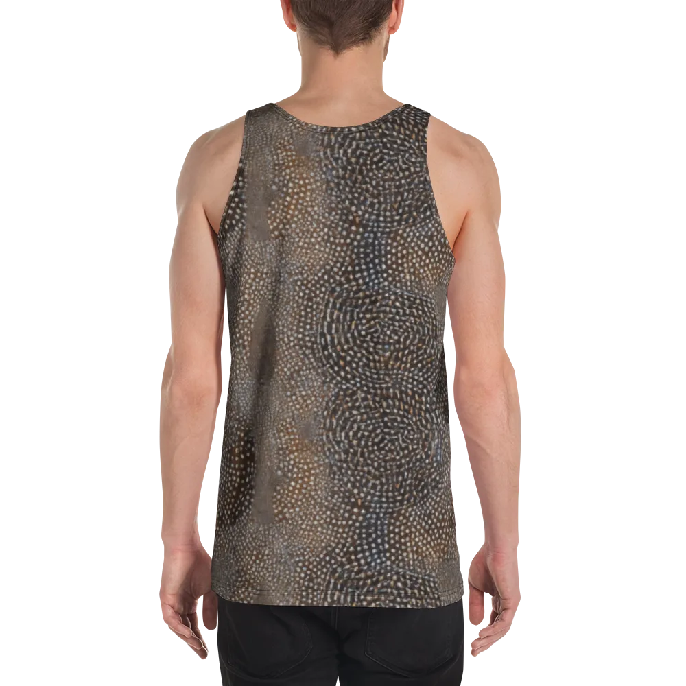 Cocoa Constellation on Men's Tank Top — Back