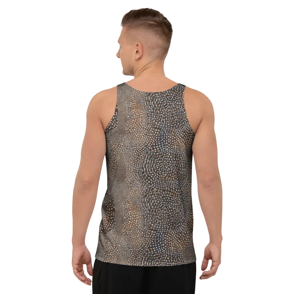 Cocoa Constellation on Men's Tank Top — Back