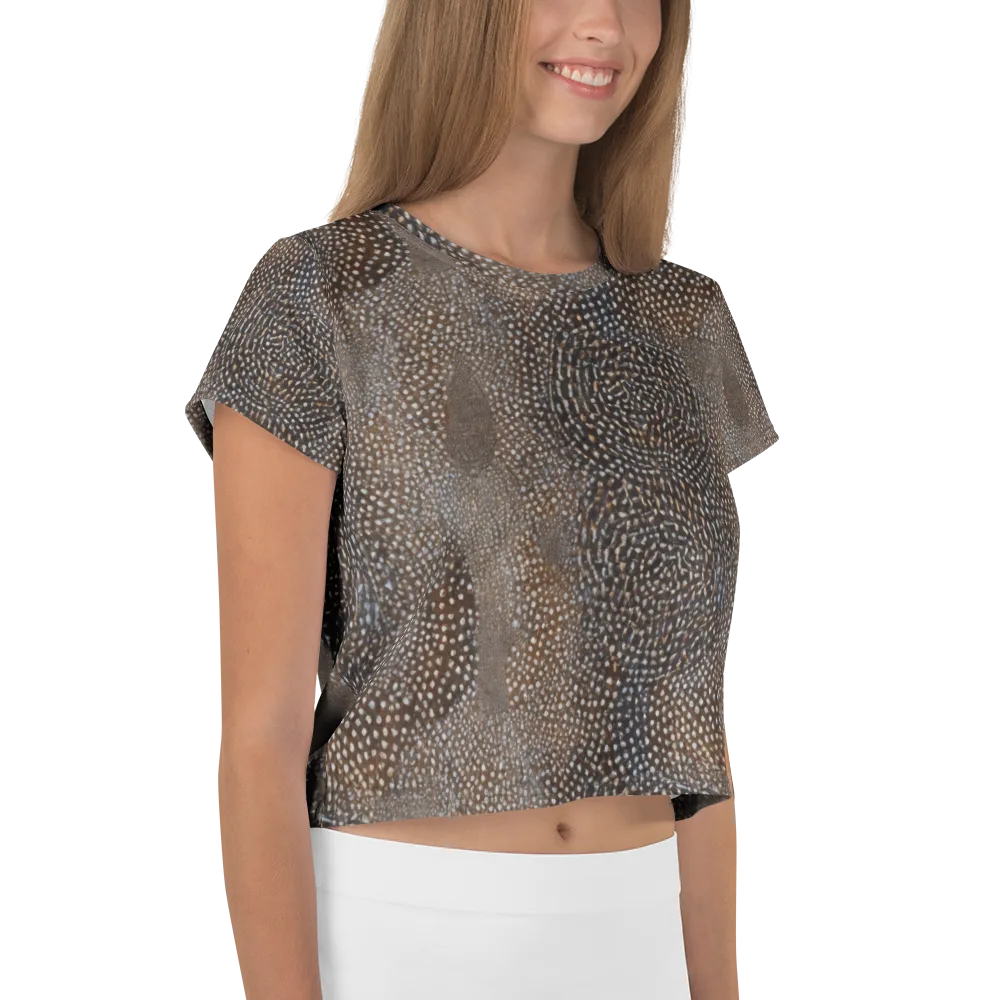 Cocoa Constellation on Crop Tee — Right