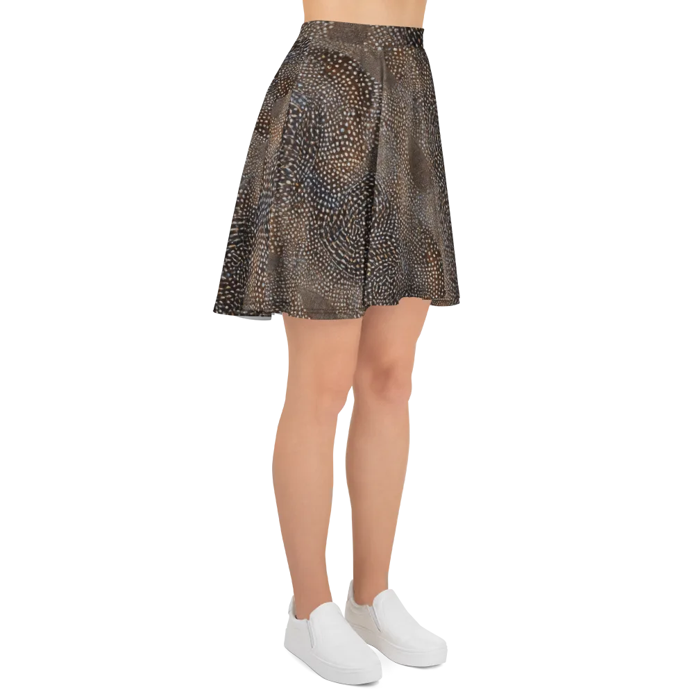 Cocoa Constellation on Skater Skirt — Right