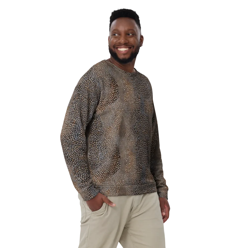 Cocoa Constellation on Sweatshirt — Front
