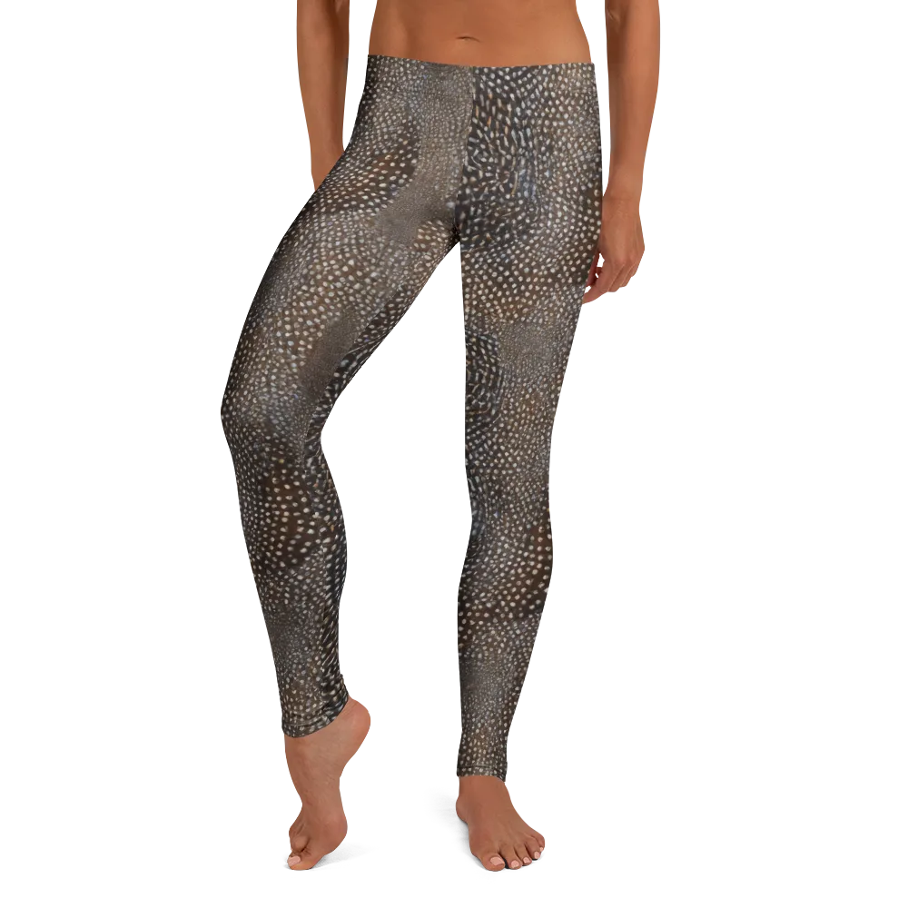 Cocoa Constellation on Leggings — Front