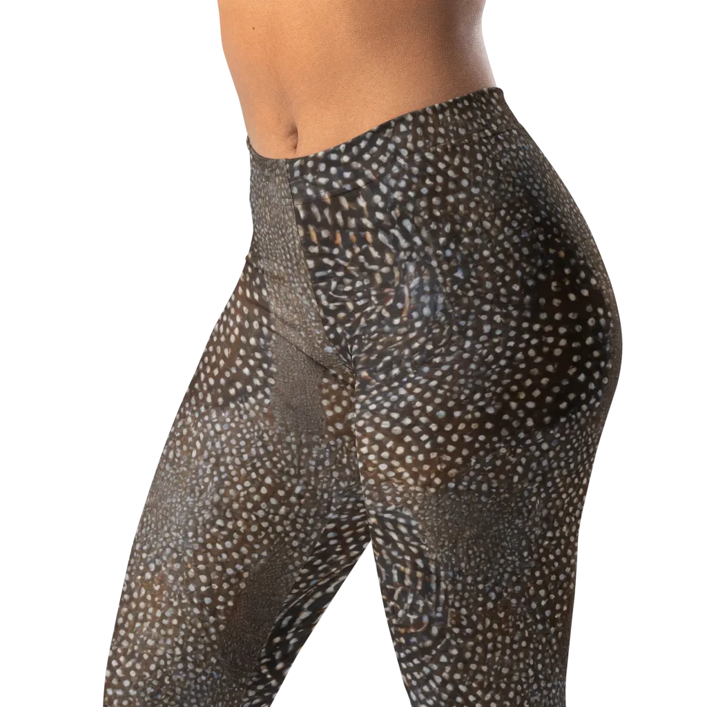 Cocoa Constellation on Leggings — Left Front