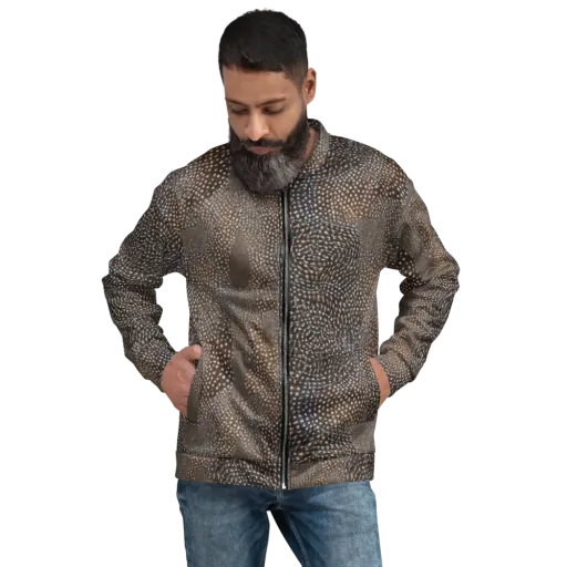 Cocoa Constellation on a Bomber Jacket
