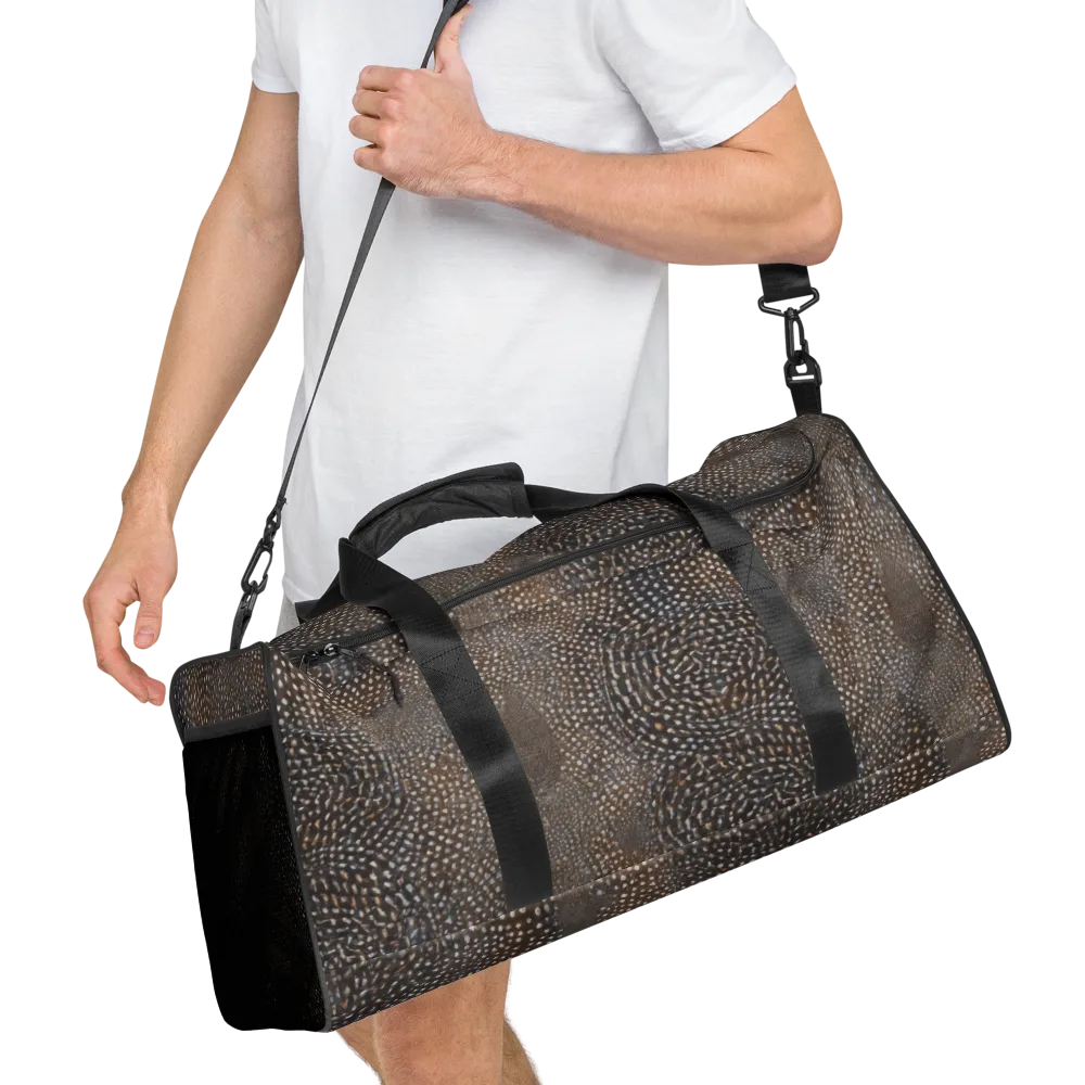 Cocoa Constellation on Duffle Bag — Right Front