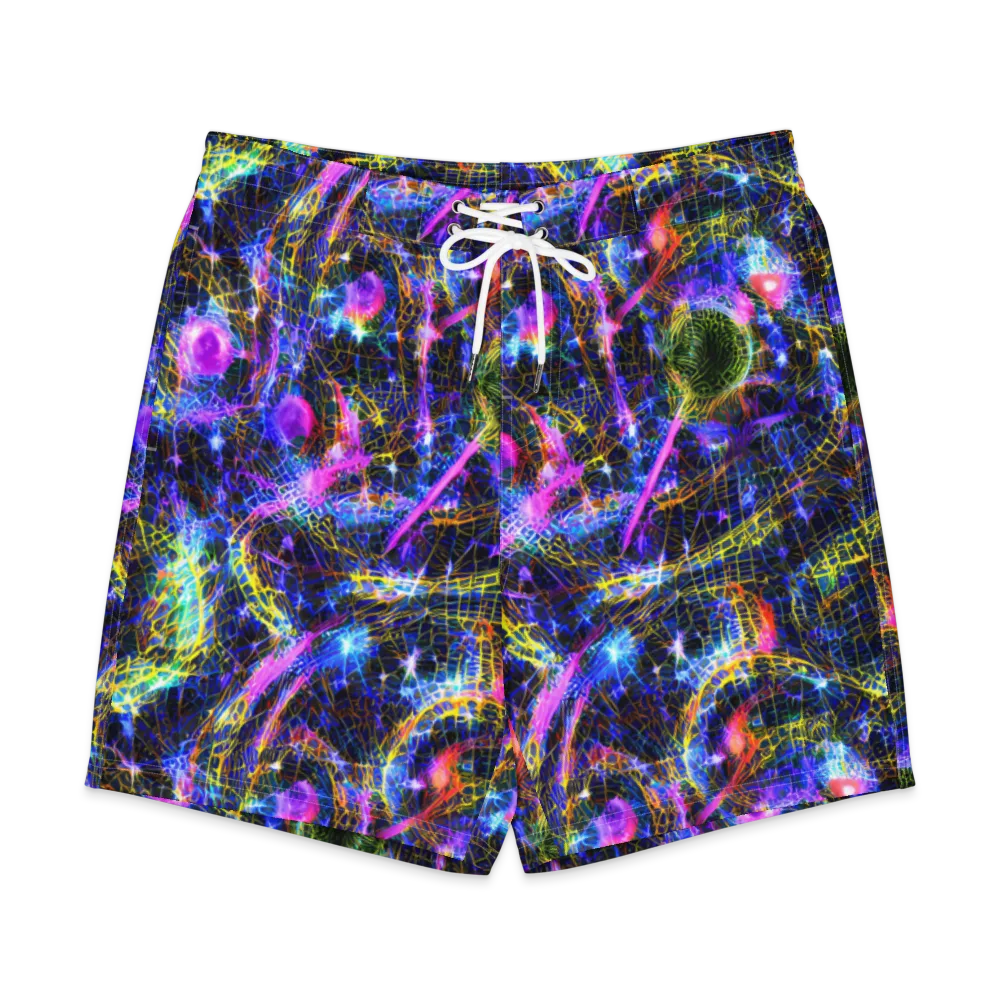 Prismatic Wilds on Men's Board Shorts — Front