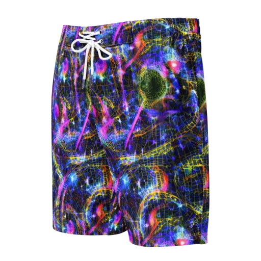 Prismatic Wilds on a Men's Board Shorts