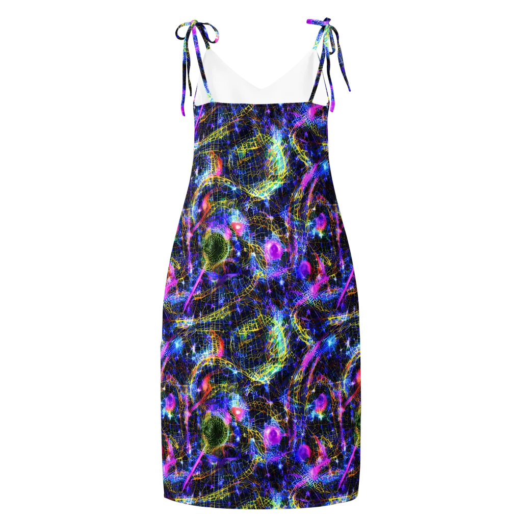 Prismatic Wilds on Slip Dress — Back