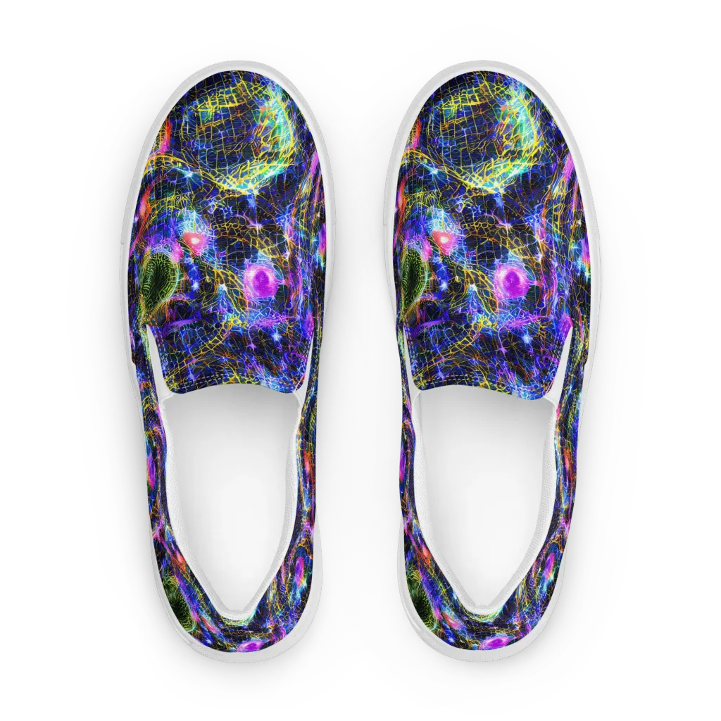 Prismatic Wilds on Men's Slip-On Canvas Shoes — Front