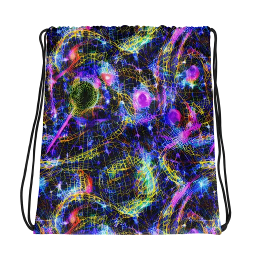 Prismatic Wilds on a Drawstring Bag