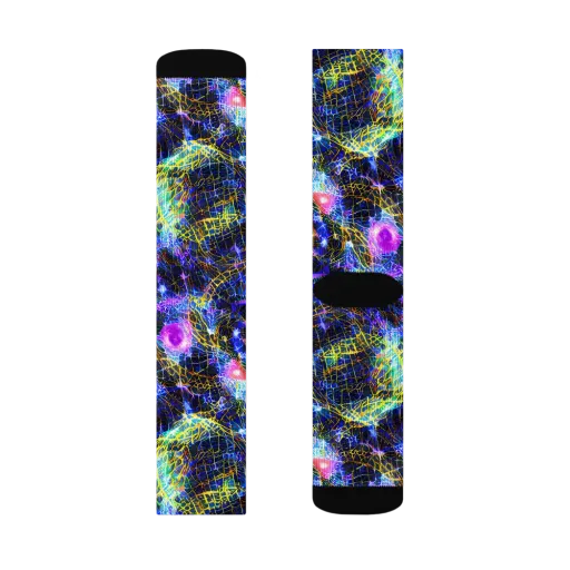 Prismatic Wilds on a Socks