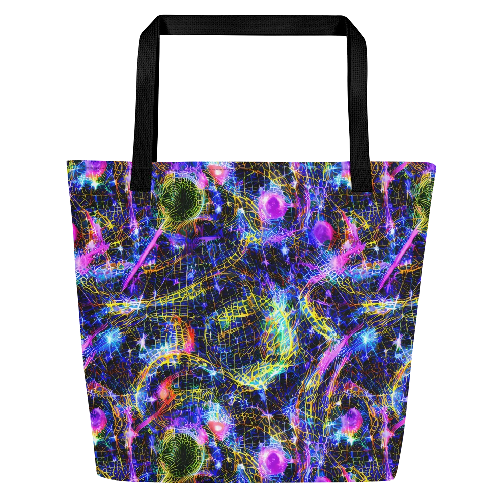 Prismatic Wilds on Large Tote Bag W/ Pocket — Front