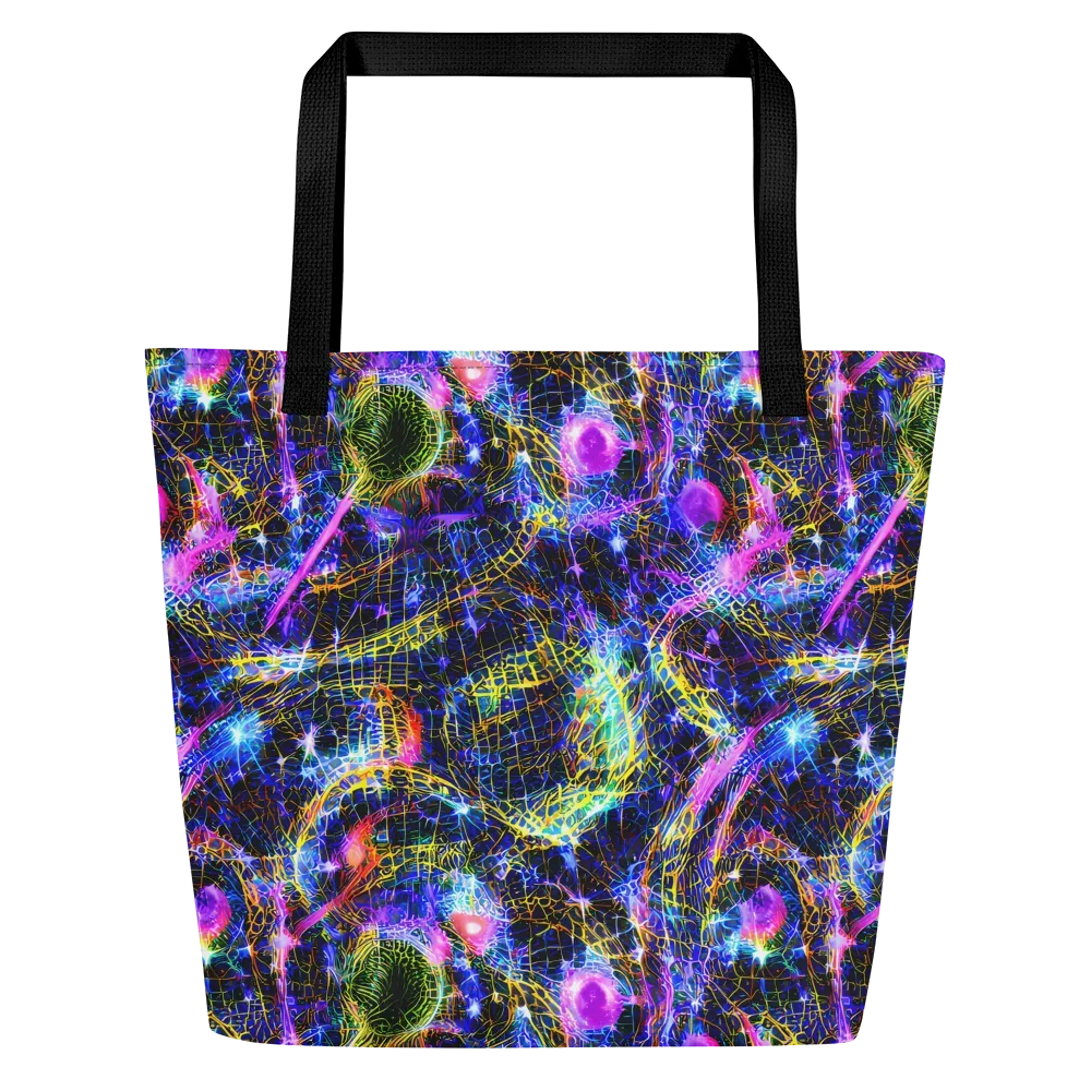 Prismatic Wilds on Large Tote Bag W/ Pocket — Front