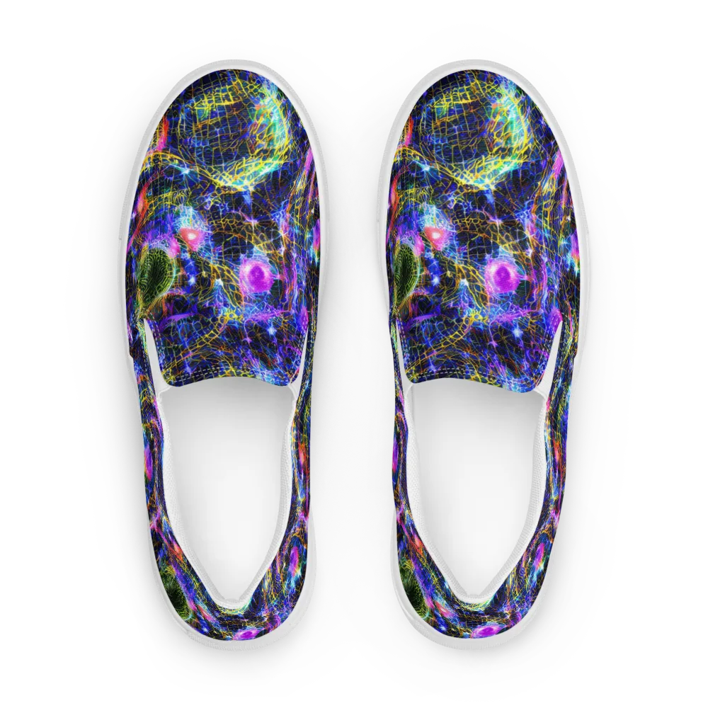 Prismatic Wilds on Women's Slip-On Canvas Shoes — Front