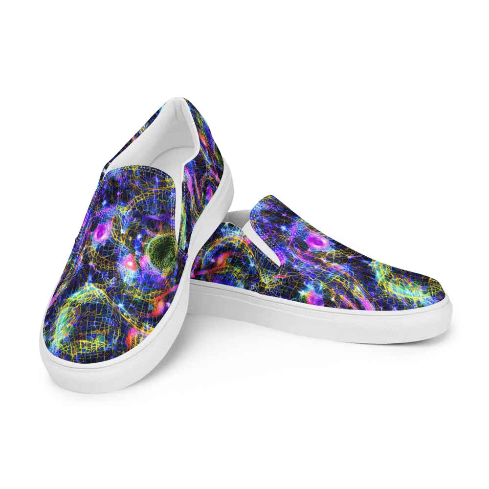 Prismatic Wilds on Women's Slip-On Canvas Shoes — Left Front
