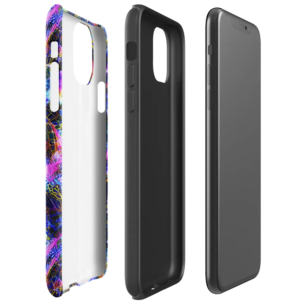 Prismatic Wilds on Tough Case for iPhone® — Right