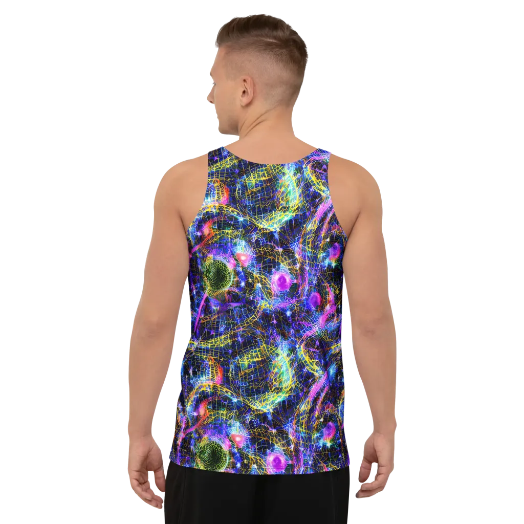 Prismatic Wilds on Men's Tank Top — Back
