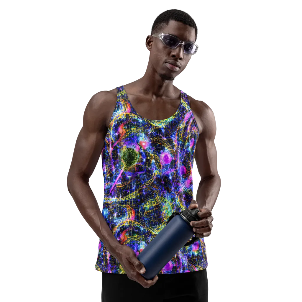 Prismatic Wilds on Men's Tank Top — Front