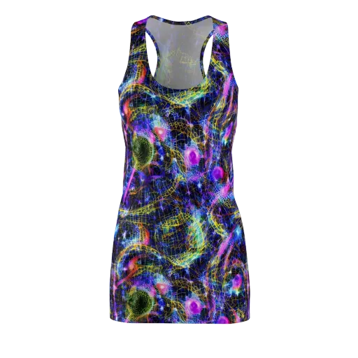 Prismatic Wilds on a Racerback Dress